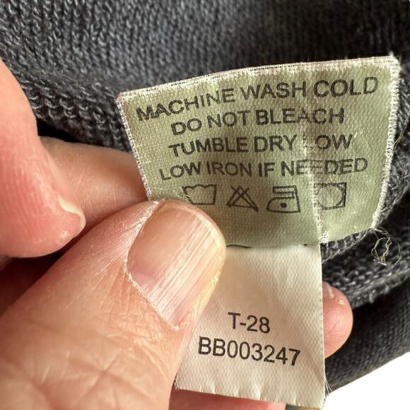 Rare Jordan Craig Sweatshirt Chicago Beast Large Gray Sports Streetwear Pockets - Picture 9 of 9